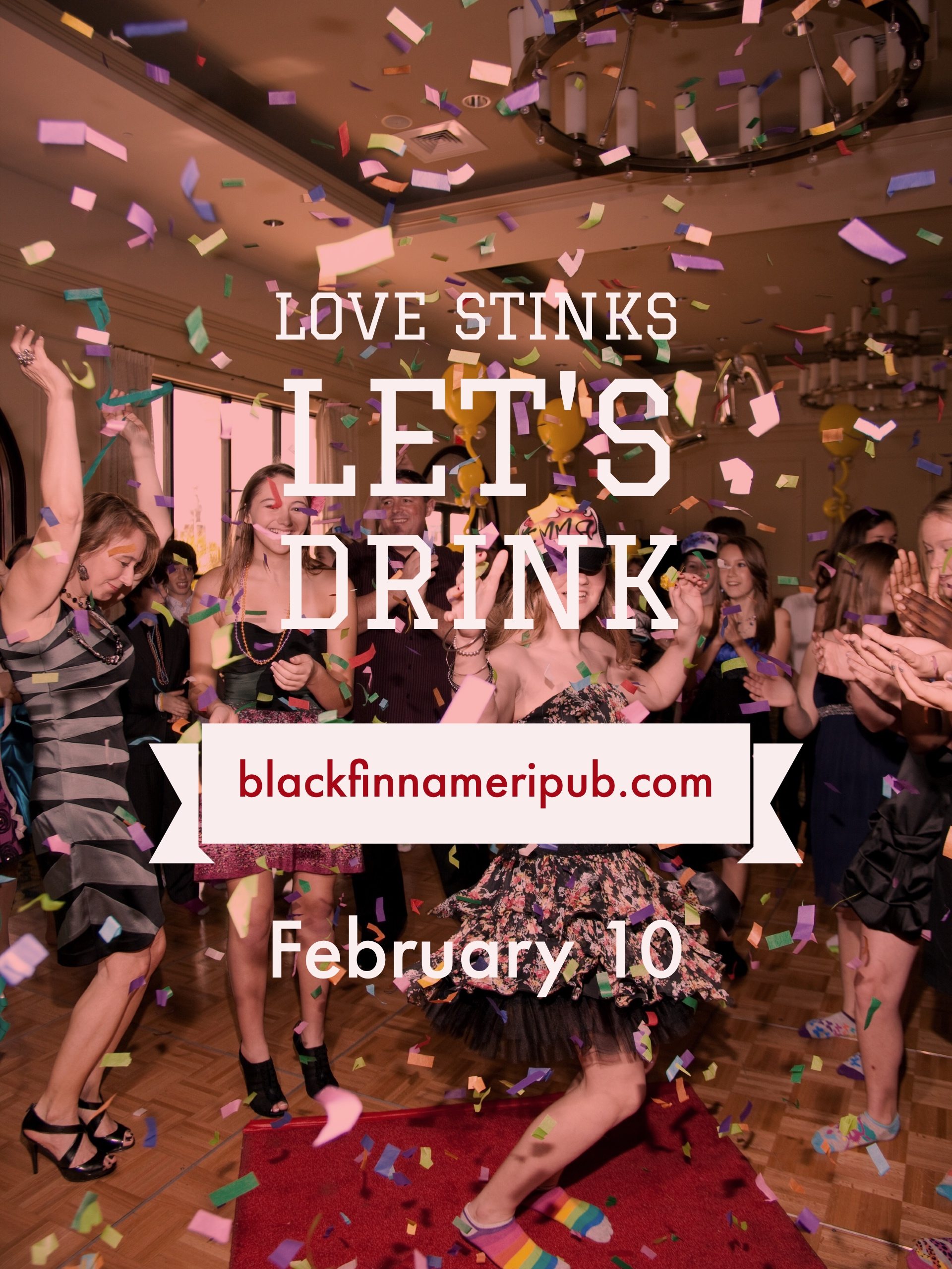 Blackfinn Love Stinks Let's Drink